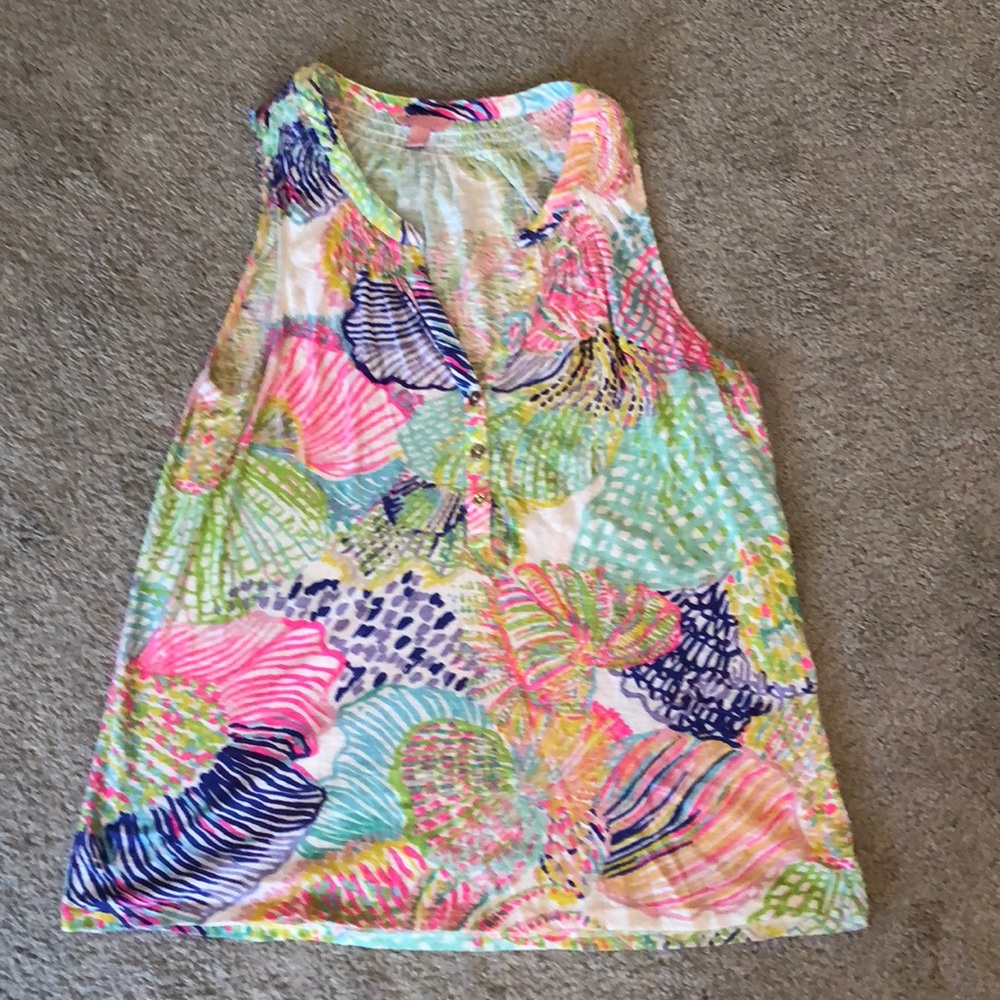 Lilly Pulitzer Essie tank top